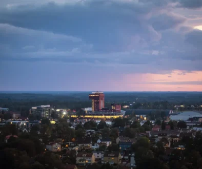 Regionen Kronoberg flygvy